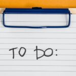The to-do list, why don’t you write one?