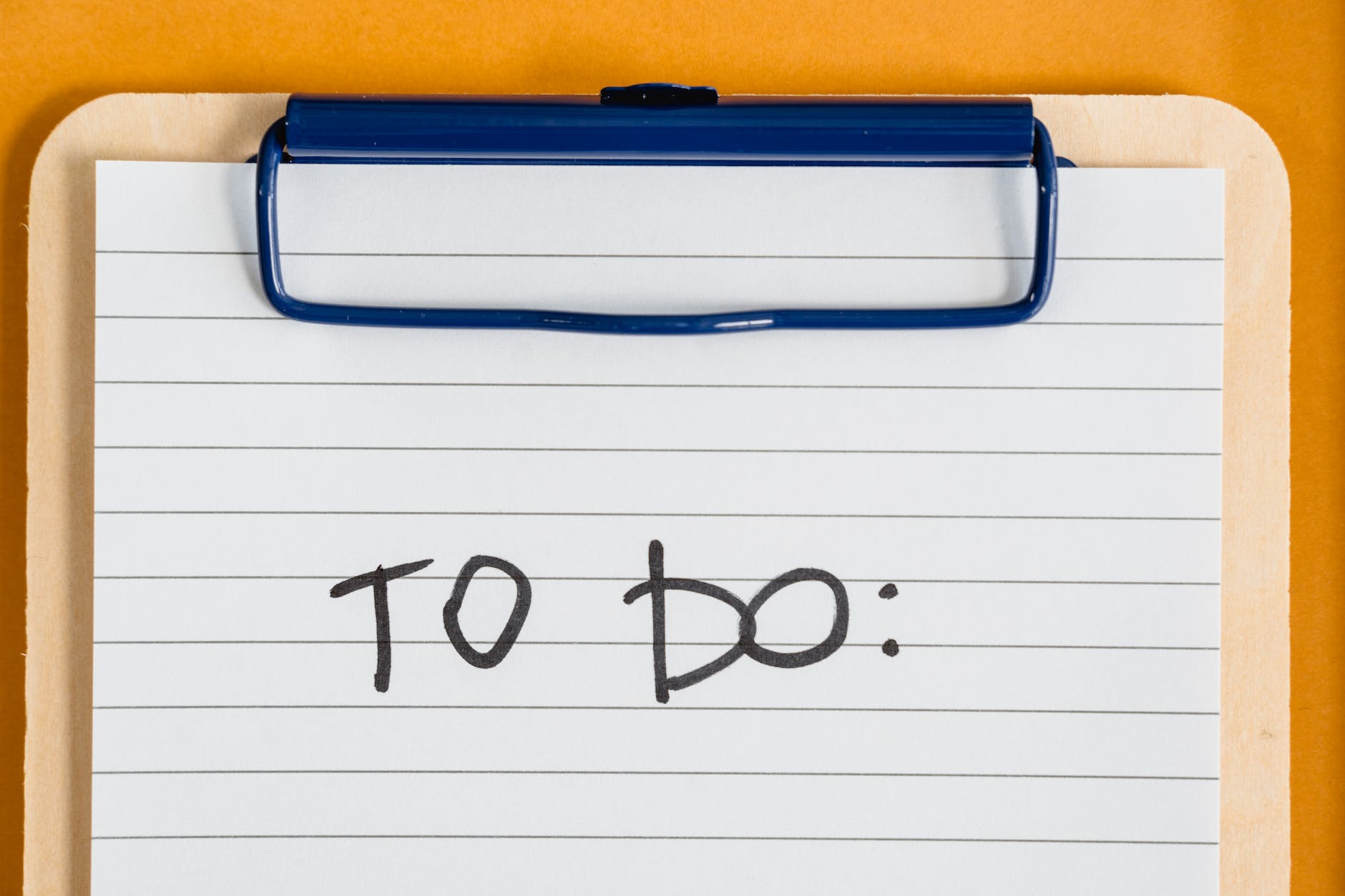 Read more about the article The to-do list, why don’t you write one?