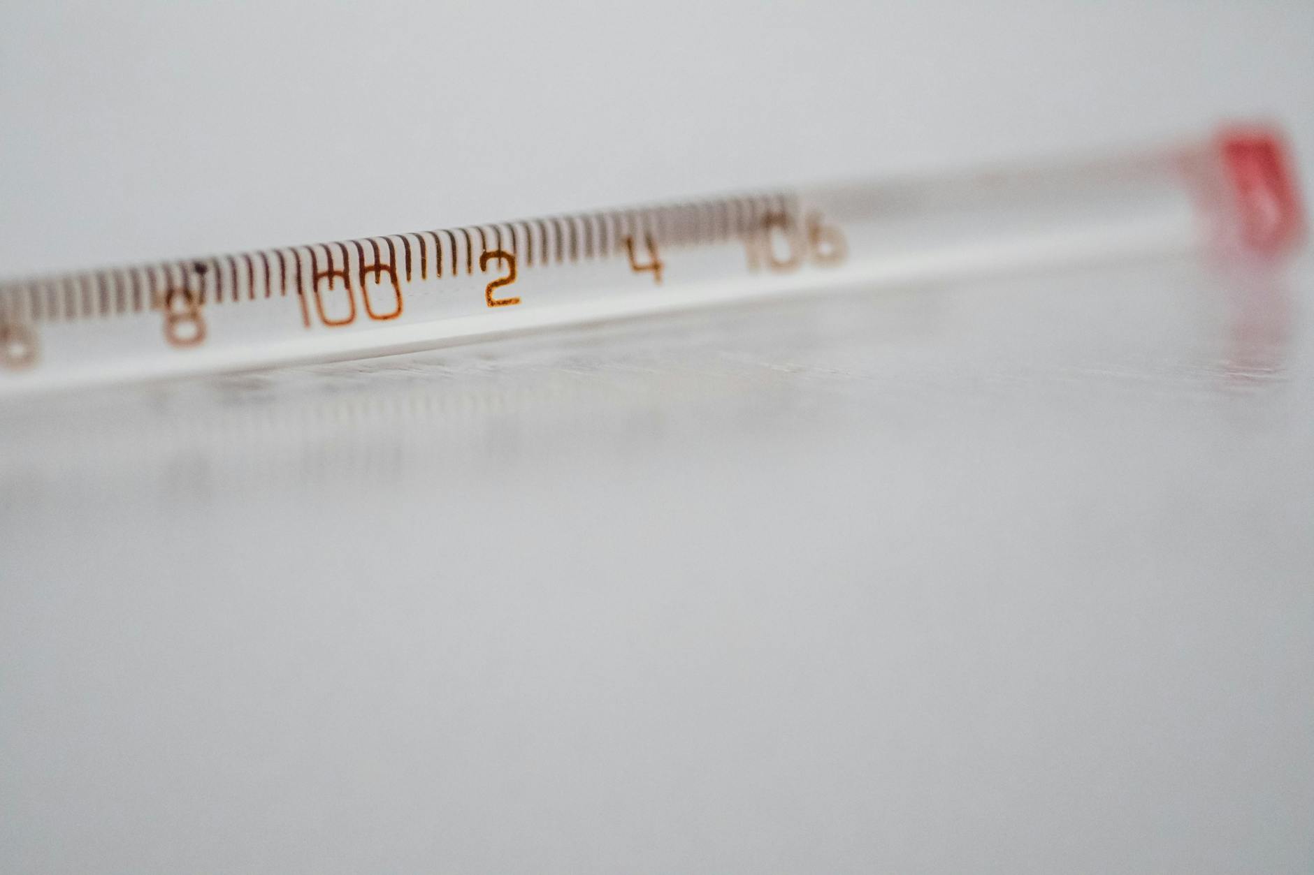 close up shot of a thermometer