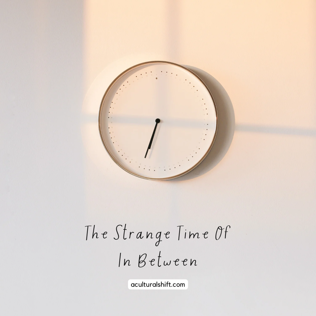 Read more about the article The strange time of in between