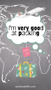 Read more about the article I’m very good at packing