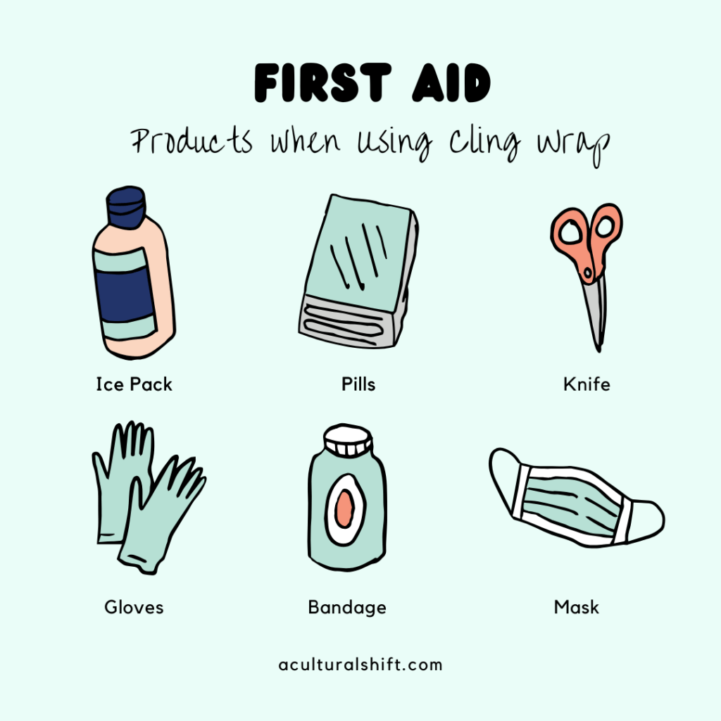 The Cling Wrap™ wars first aid
