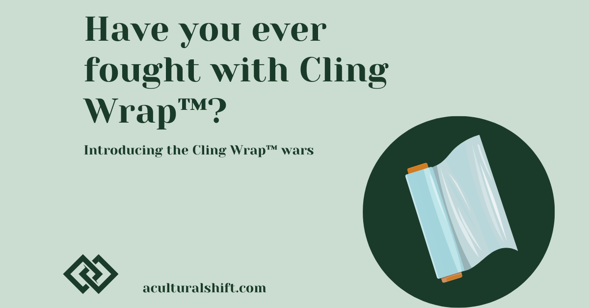 You are currently viewing Have you ever fought with Cling Wrap™? Introducing the Cling Wrap™ wars